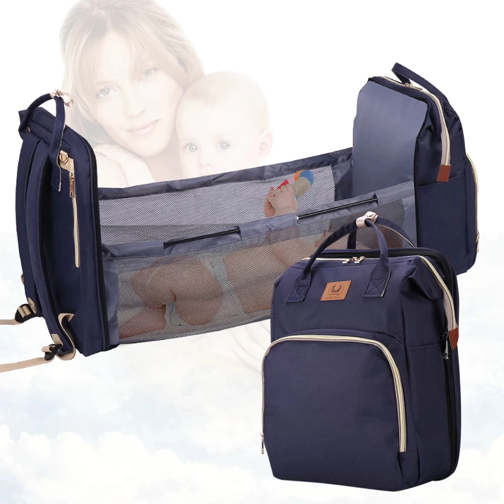 

Рюкзак для детских подгузников, вместительная сумка для мам, для ухода за детьми, крючки для кормления