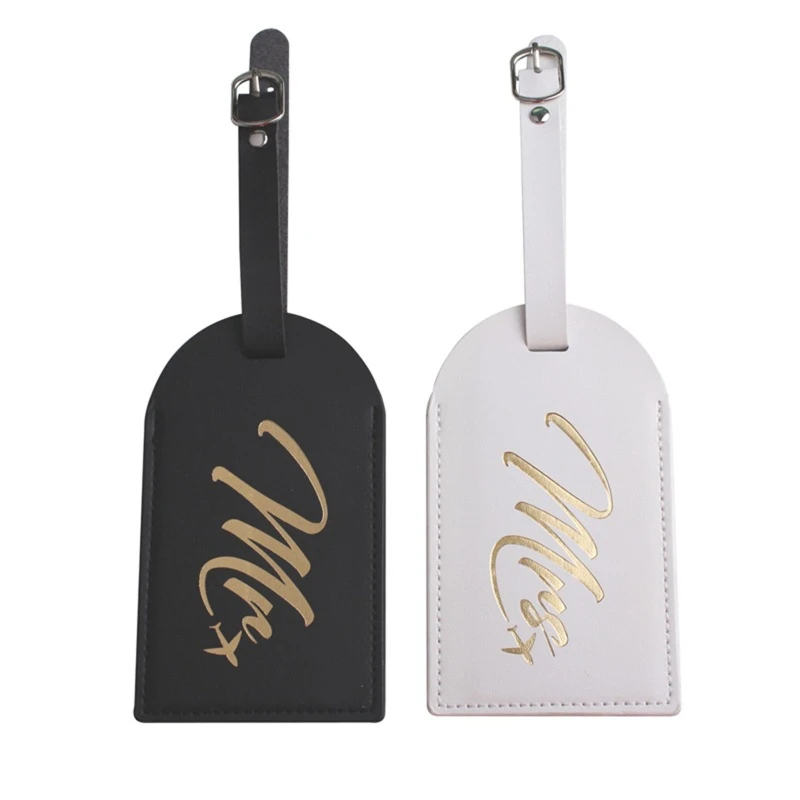 

Mr Mrs Travel Luggage Tags Wedding Bridal Gift Cute Suitcase Tag Tag F3MD