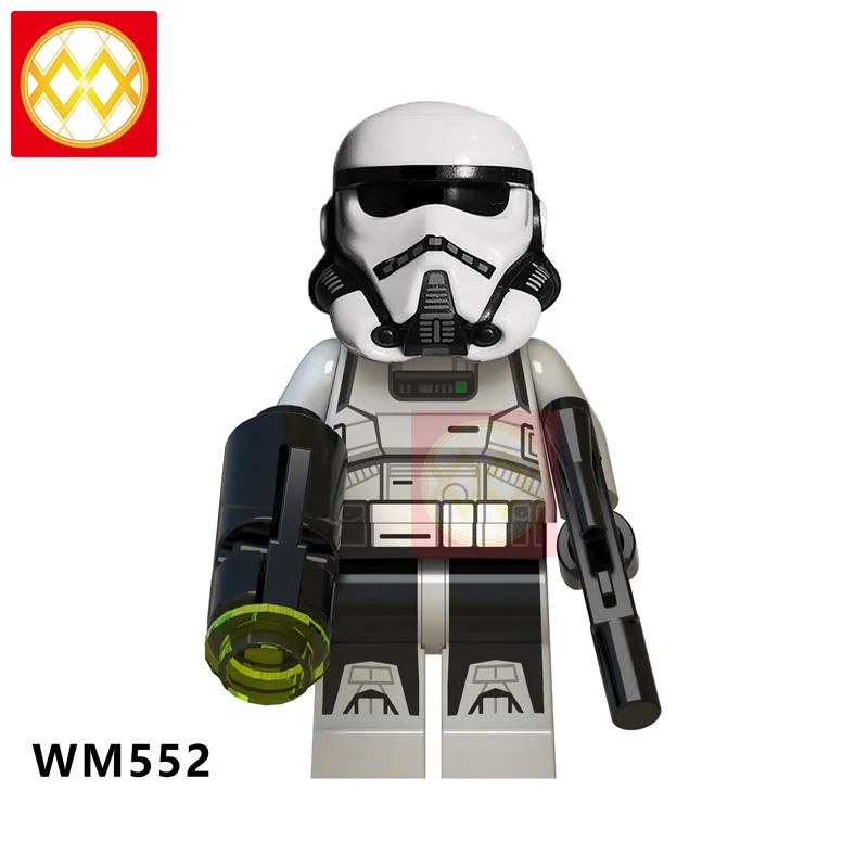G0001 Человек рода ситх Стормер Poe Dameron Kare Dunn Raider Empire механический робот строительные блоки игрушки для детей - Цвет: Лиловый