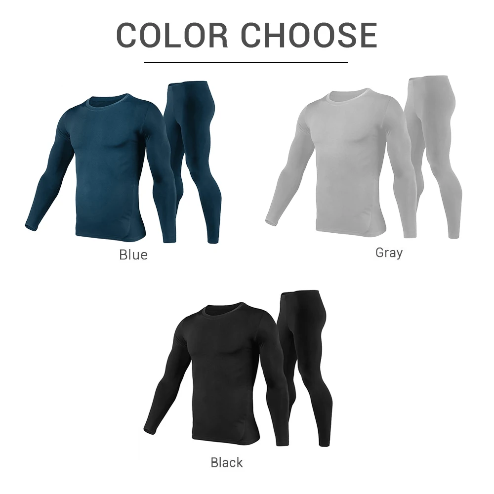 HEROBIKER Motorcycle Thermal Underwear Set Men's Skiing Winter Warm Base Layers Tight Long Johns Tops &amp Pants | Автомобили и