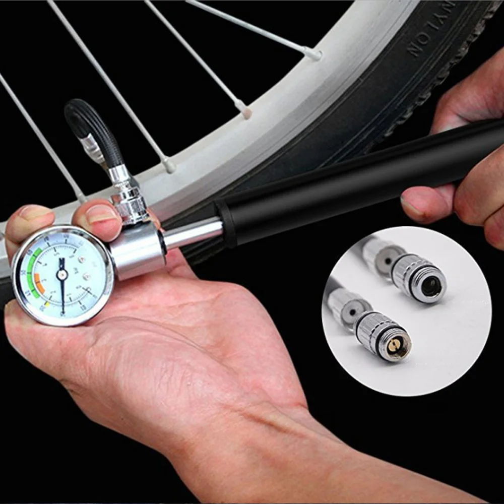 

1 set Portable Bicycle Pump Set Mini Hand Cycling Air Pump High Pressure Tire Inflator for Mountain Bike Outdoor Accessories