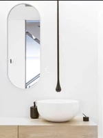 tuqiu hanging ceiling faucet matt black bathroom basin and bathtub faucet tap water drop faucet water mixer