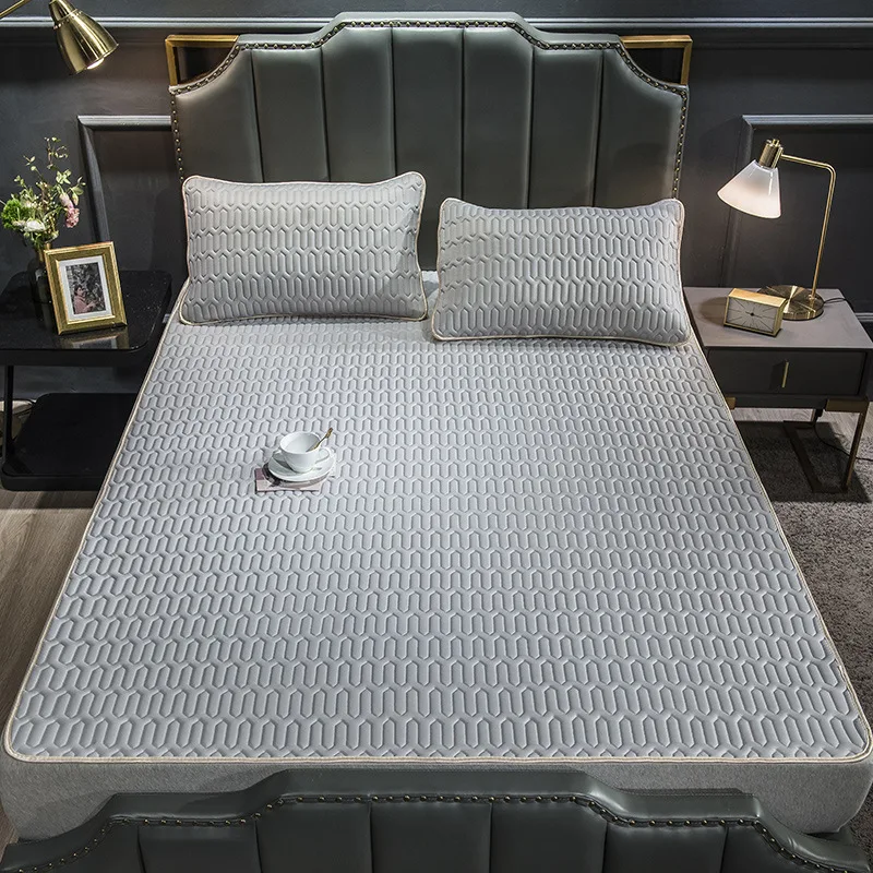 Домашний декор однотонный детский летний спальный коврик набор шелковистых