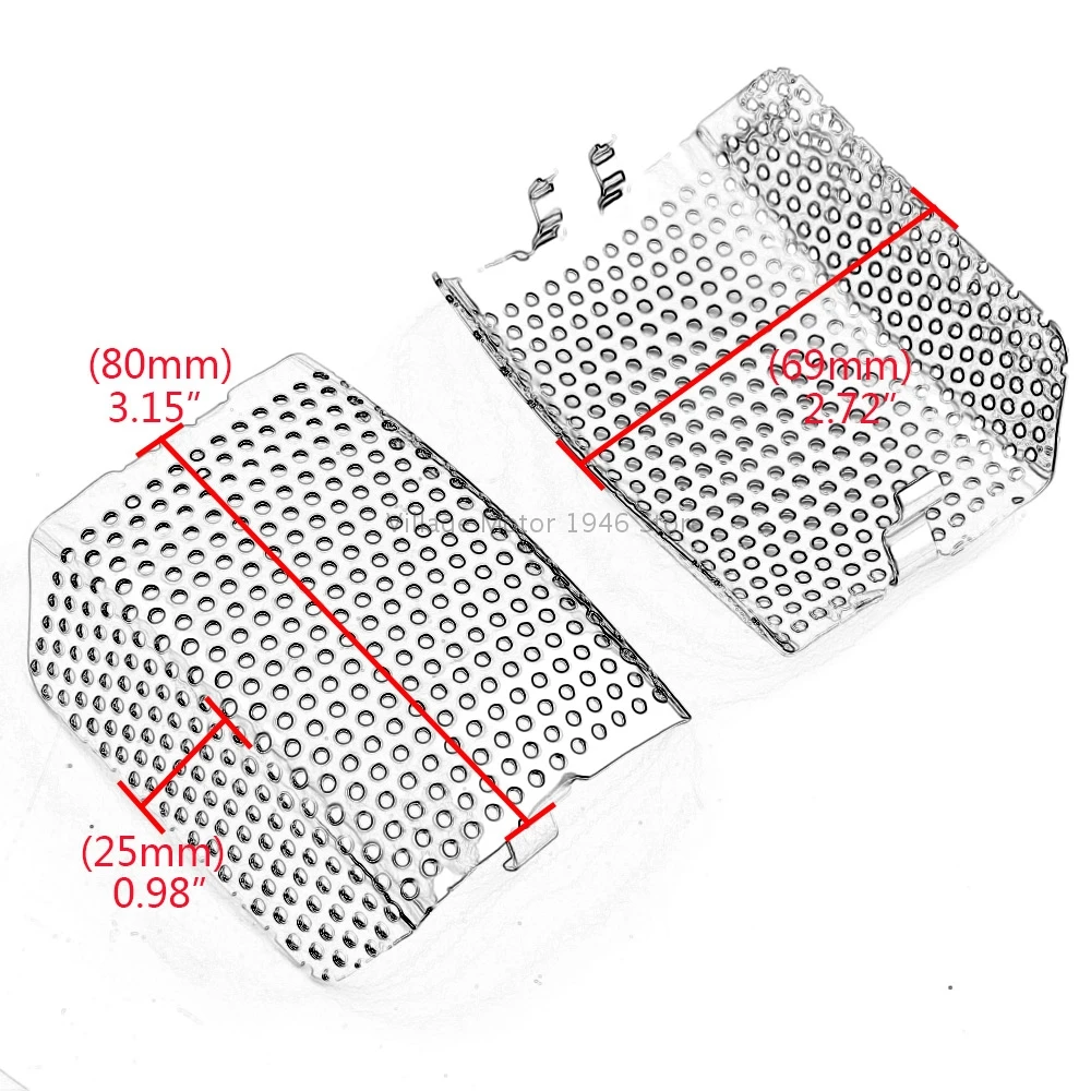 Мотоциклетная черная крышка переднего тормозного суппорта из нержавеющей стали
