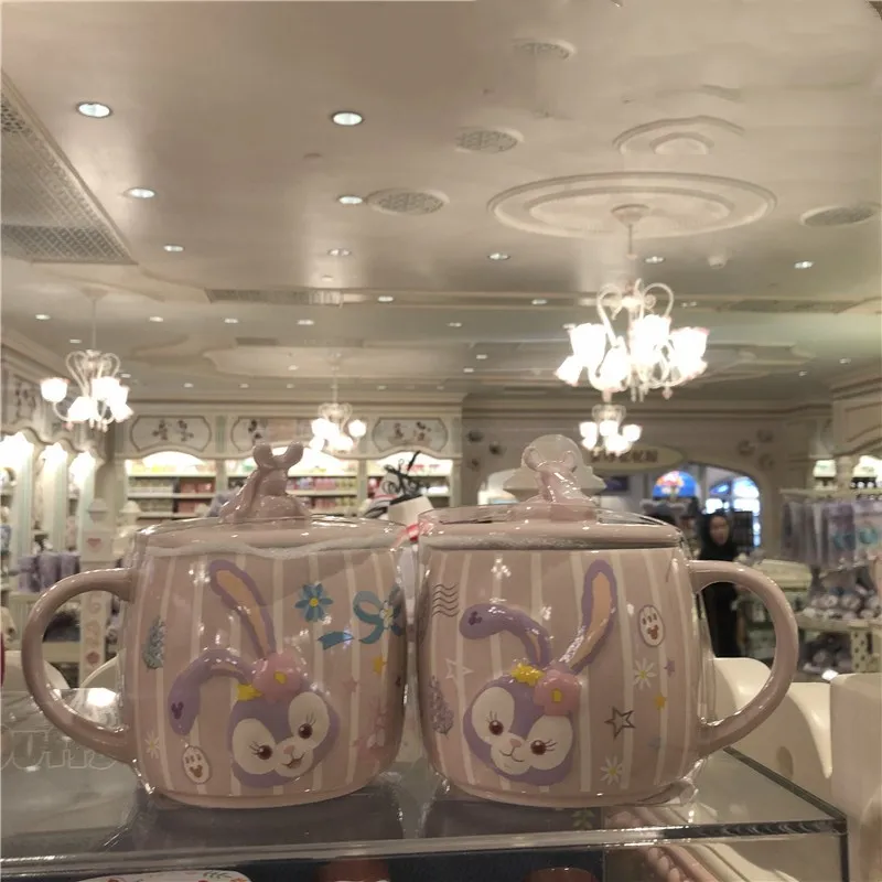 483 мл Disney Cute stelllalou мультяшная кружка большая емкость керамическая чашка кофе