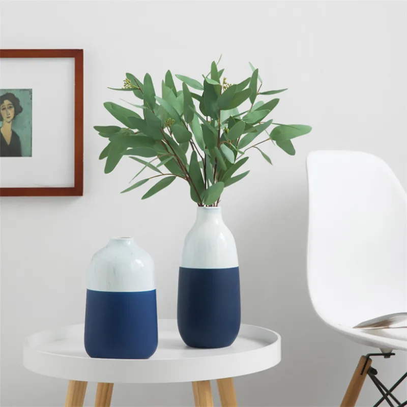 Скандинавская креативная Простая Современная разноцветная керамическая ваза