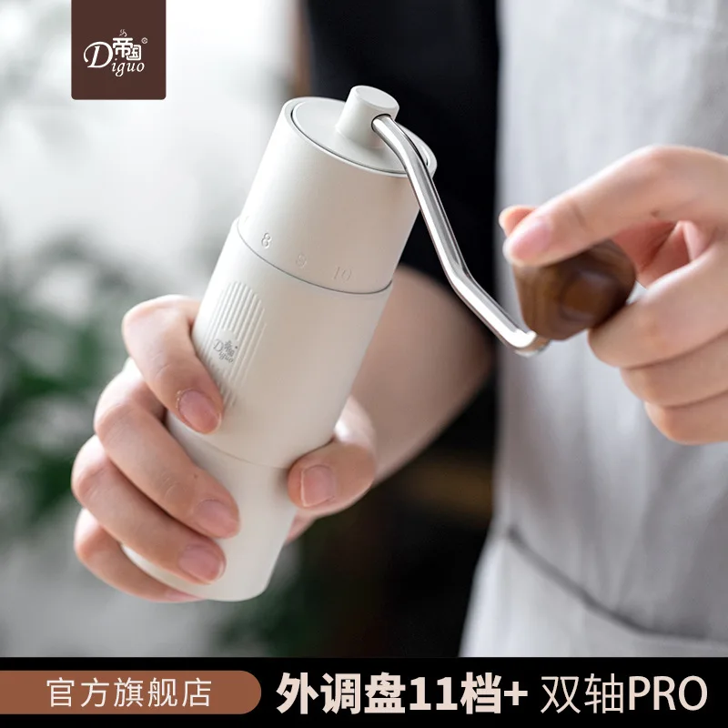 買取 コーヒー豆挽き肉,手動グラインダー,調整可能,外部スケール,コーヒーマシン,ハイエンドおよび耐久性