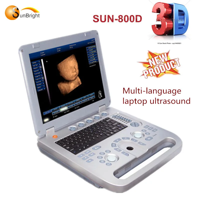 

Multi-language portable Medical scanning device 3D 4D ultrasound system