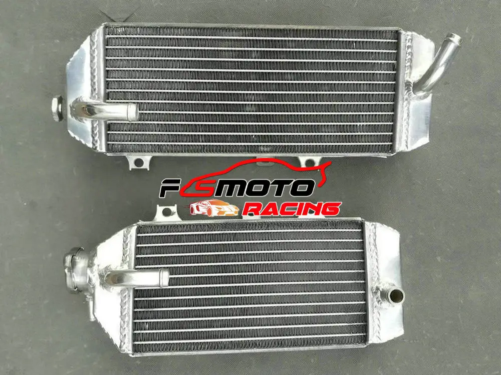 Алюминиевый радиатор с левой и правой стороны для Kawasaki KXF250 KX250F KX252AHF KX 250 F 250F 2017 2018