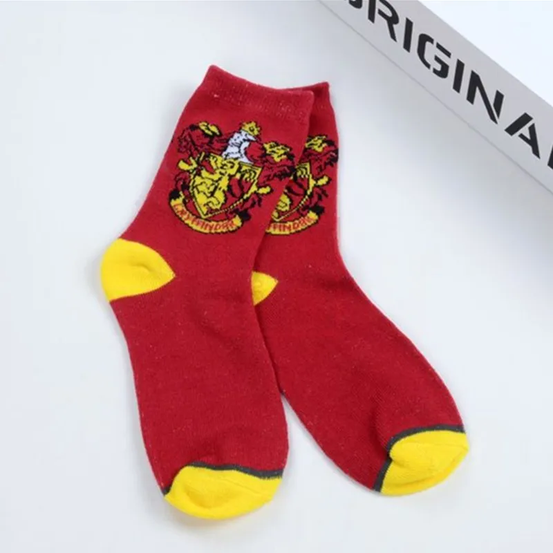 Gryffindor Socks Айниель Хогвартс школьный шарф для косплея Гермионы грэнджер Костюм Гриффиндор Слизерин Hufflepuff Ravenclaw шарф шейный платок шарф - Цвет: Gryffindor Socks