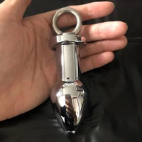 2020 new metal anal sex toys anchor stainless steel vaginal butt plug for men and women sm pull ring dildo masturbation massage