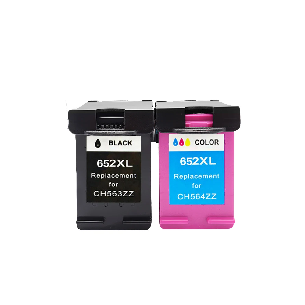 Совместимые чернильные картриджи YLC 652XL для HP Deskjet 1115 1118 2135 2136 2138 3635 3636 4536 4535