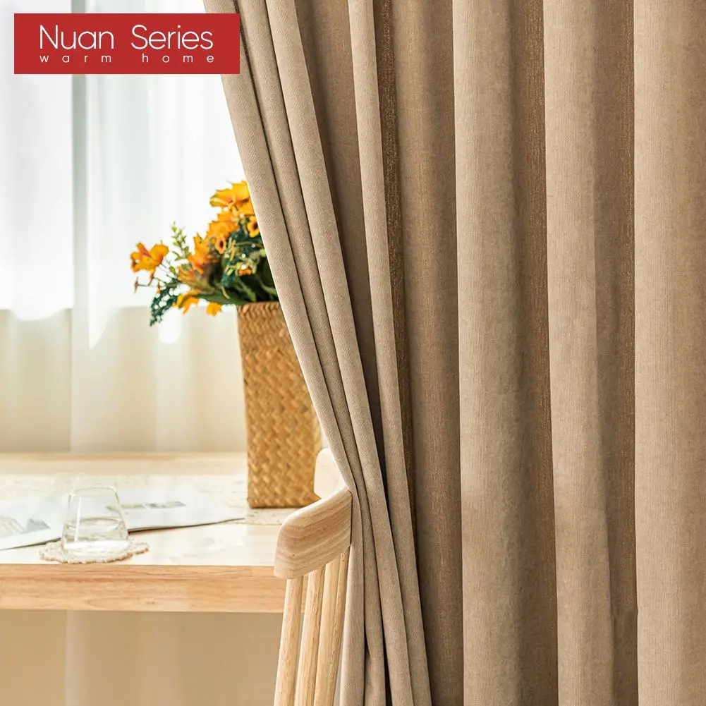 

New Modern Blackout Curtains For Living Room Window Curtains For Bedroom Curtains Fabrics Made Finished Drapes Blinds Tend