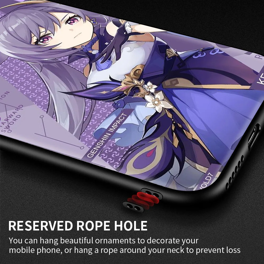 

Genshin Impact Ganyu Silicone Phone Case For Samsung Galaxy A51 A71 A21s A31 A41 A11 A91 A12 A02s A32 A52 A72 Cover Coque Fundas