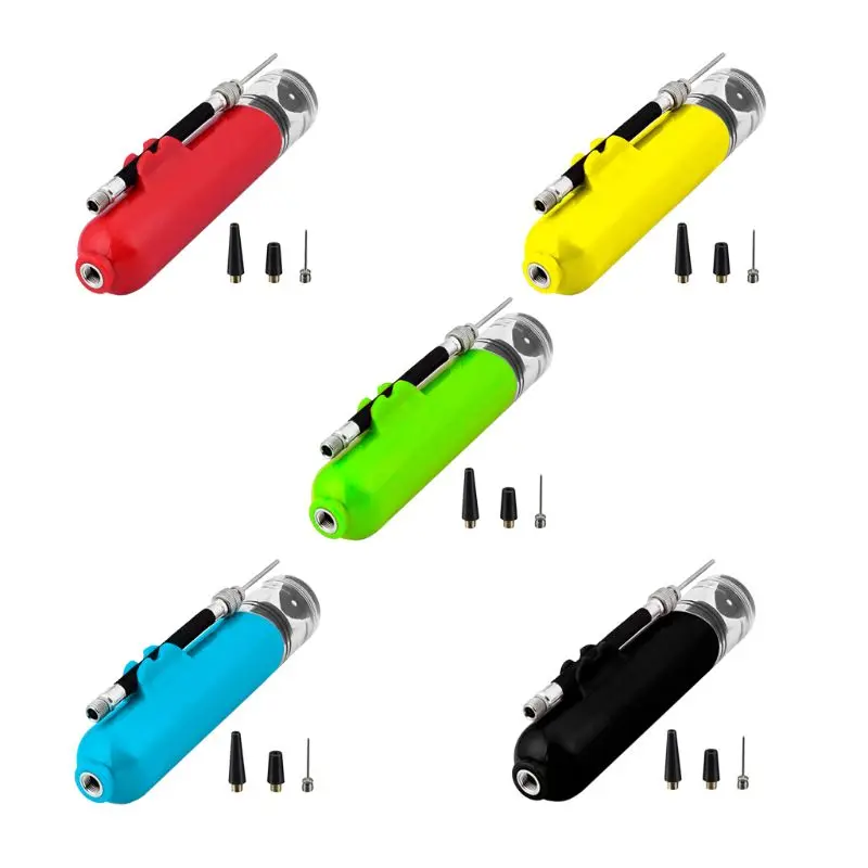 Портативный насос для мячей баскетбола футбола волейбола надувная игла