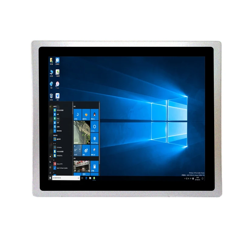 

Portable monitor industrial do Capacitive touch de 10“12”15“17” polegadas,Touch display With VGA DVI hdmi interface