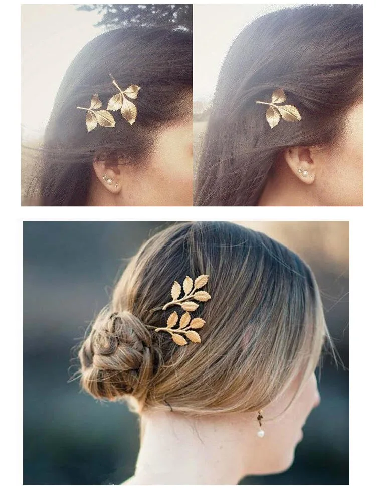 Золотая заколка с надписью сделай сам металлическая шпилька Корейская версия