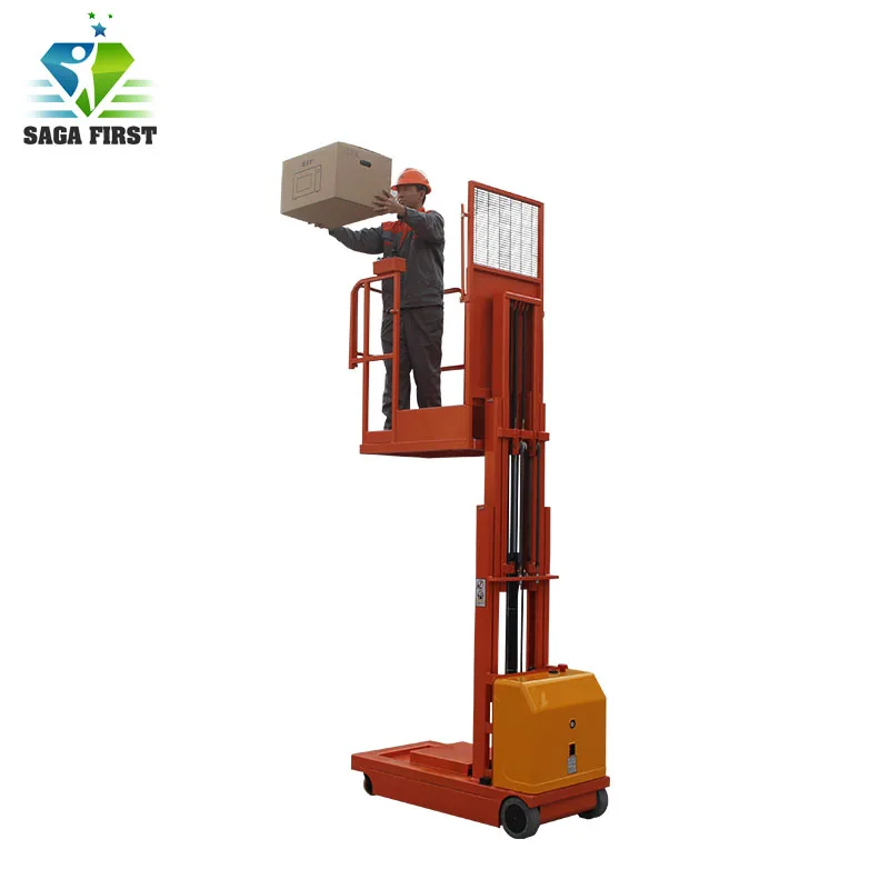 

Small Electric Picking Up Lift Self Propelled Order Picker