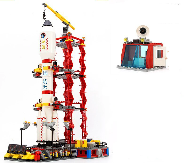 GUDI 679 шт. городской космический порт Космический Шаттл стартовый центр
