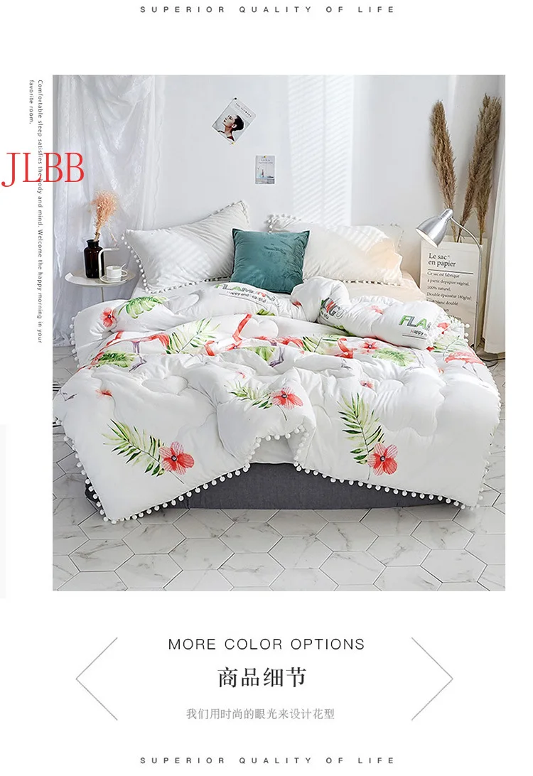 1 шт. зимнее одеяло из промытого хлопка edredon лоскутное стеганое плотное Новое