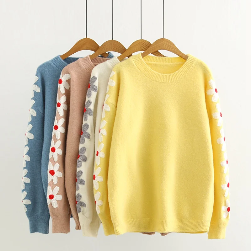 2019 японский Стиль осень Для женщин Мори с цветочным рисунком для девочек