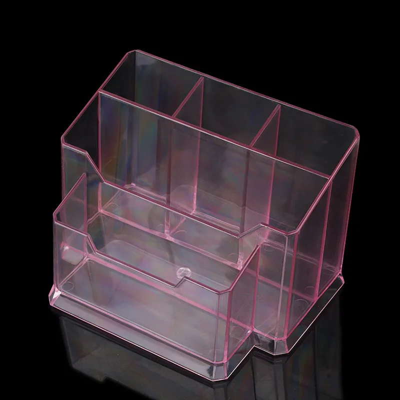 Acrylic Makeup Storage Drawer Saving Space Desktop Comestics Type Box Tattoo Organizer Nail Eyelash organize | Красота и здоровье