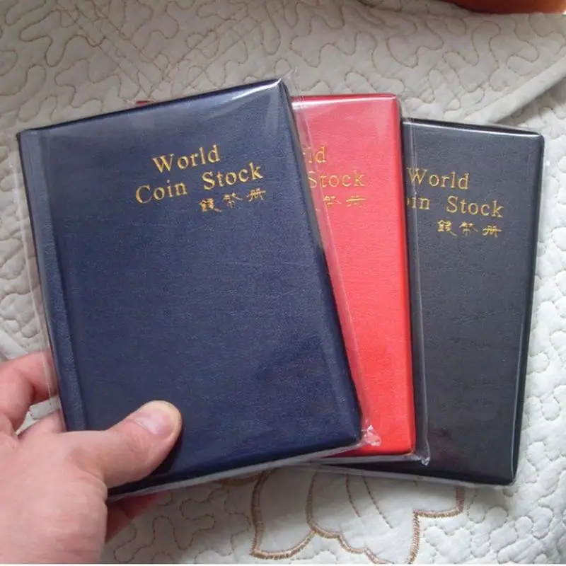 120 ящиков для монет держатель коллекции книга с Пенни карманы хранения модная