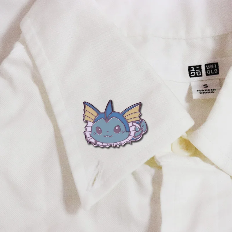 Милые эмалированные булавки с рисунком манги животных эльфов элфов Мультяшные