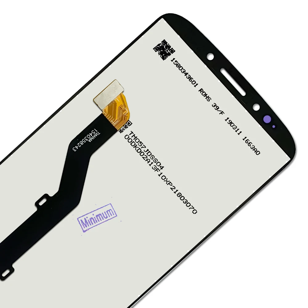 5 7 &quotдля Motorola Moto G6 играть XT1922 ЖК дисплей с сенсорным экраном Экран дигитайзер в