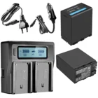 BP-A60 BP A60 6400 мАч, Батарея с Мощность индикатор + быстрая Зарядное устройство для Canon BP-A30 BP-A90 EOS C200 C200B C220B C300 MK II