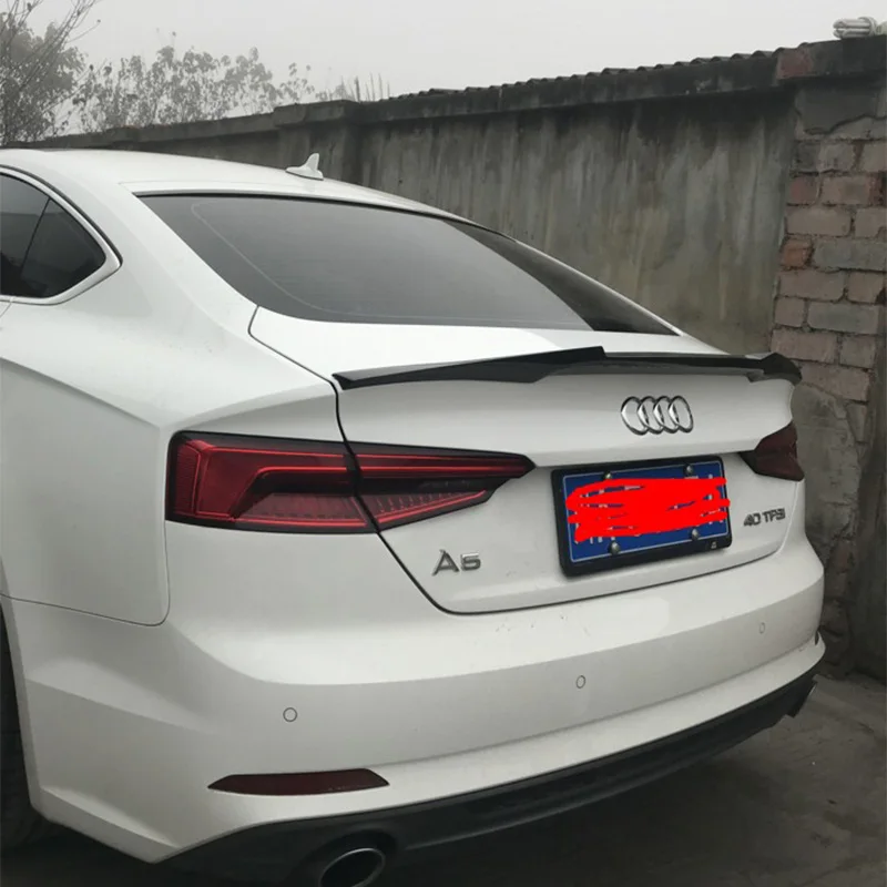 Высококачественный спойлер из АБС пластика для Audi A5 4 дверный 2017 2018 2019 задний