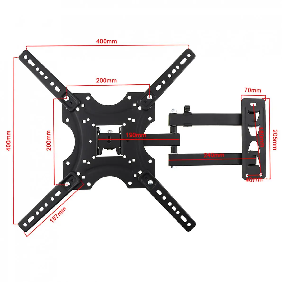 Настенный кронштейн для телевизора из матового материала 22 кг рамка с небольшим