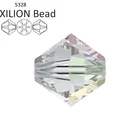 100% Оригинальные кристаллы от Swarovski-elements 5328 XILION, биконусные бусины, сделано в Австрии, свободные бусины, стразы для самостоятельного изготовления