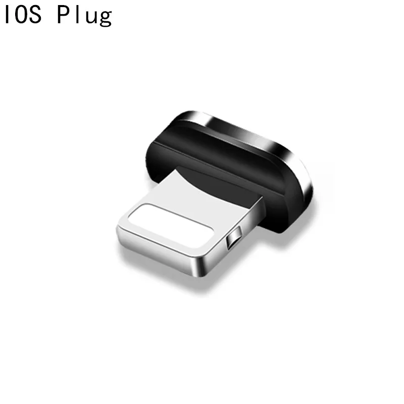 Only IOS Plug Essager Магнитный Micro Тип usb c кабель IOS для iPhone 11 XR 7 IPad Xiaomi 9 Redmi Note 7 кабели быстрой зарядки телефона код данных - Цвет: Only IOS Plug