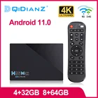 H96 Max RK3566 Смарт ТВ приставка Android 11, 4 Гб оперативной памяти, 32 Гб встроенной памяти, 8 Гб 64 Гб 2,4 г 5G бароскоп с кабелем 8K голос Google Play H96max ТВ приставка Android vs h96 max x4