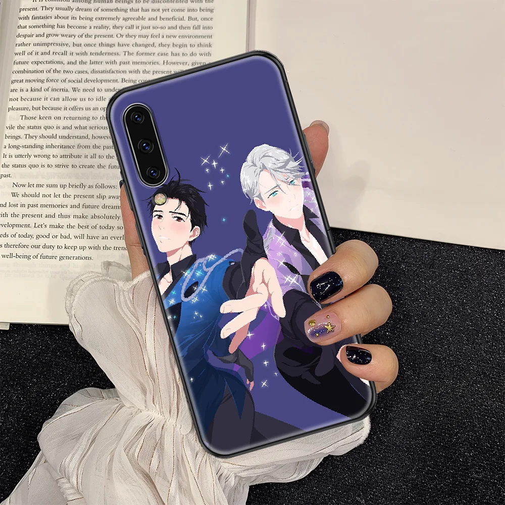 

Anime Yuri on Ice Phone case For Samsung Galaxy A 3 5 7 8 10 20 21 30 40 50 51 70 71 E S 2016 2018 4G black soft bumper fashion