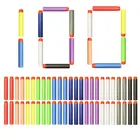 100 шт. дротики для Nerf, сплошная твердая головка, 7,2 см, запасные фотопули для Nerf серии Бластеры, рождественский подарок для детей