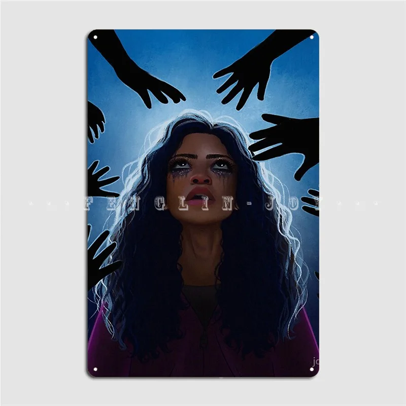 

All For Us Metal Sign Painting Décor Garage Club Custom Club Tin sign Poster