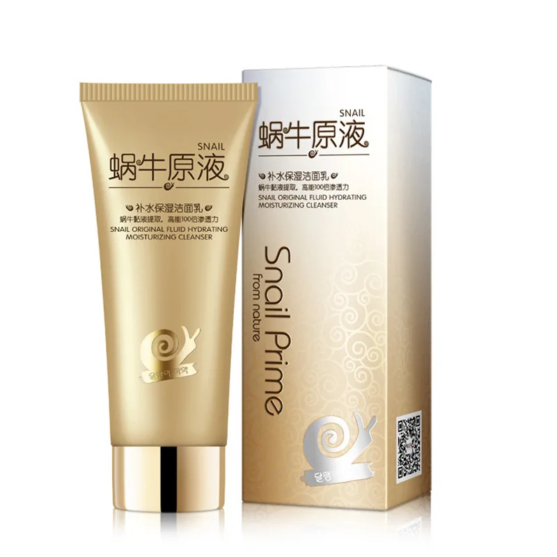 Улитка Пенка для умывания увлажняющая 100 г масло Управление глубокое очищение