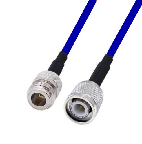

Blue Soft RG142 N Female to TNC Male Connector RF Coaxial Jumper Pigtail Cable