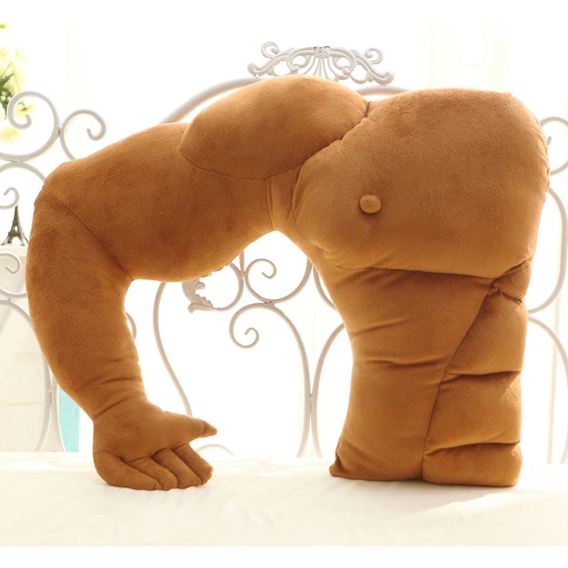 Подушка бойфренд на руку мягкая плюшевая Набивная игрушка для сна кровать