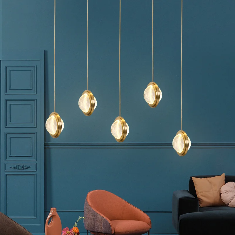 Современный хрустальный шар подвесные светильники планета Univers Подвесная лампа