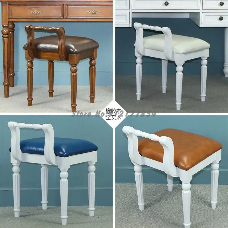 Туалетный столик со спинкой мягкая сумка настольный стул в европейском стиле