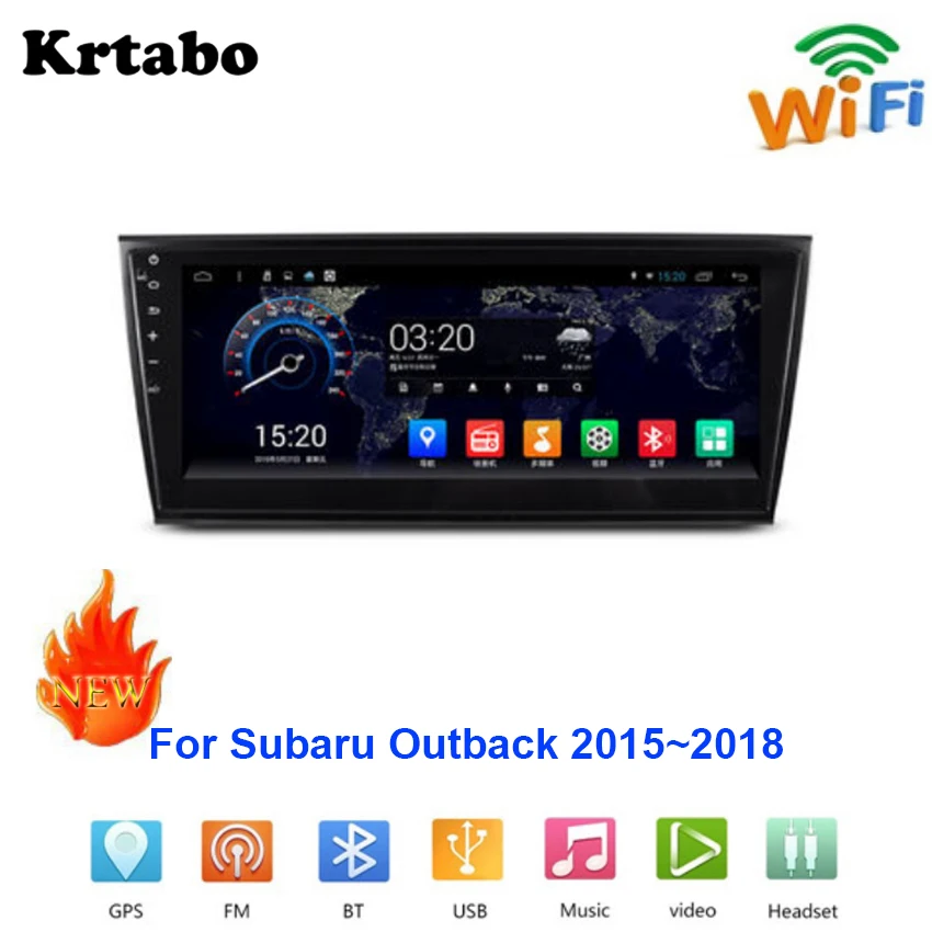 Автомобильный радиоприемник Android мультимедийный плеер для Subaru Outback 2015 2018