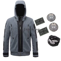 call of duty 6cosplay clothing same jacket tf141 team uniform ghost combat suit ghost jacket men and women hoodies