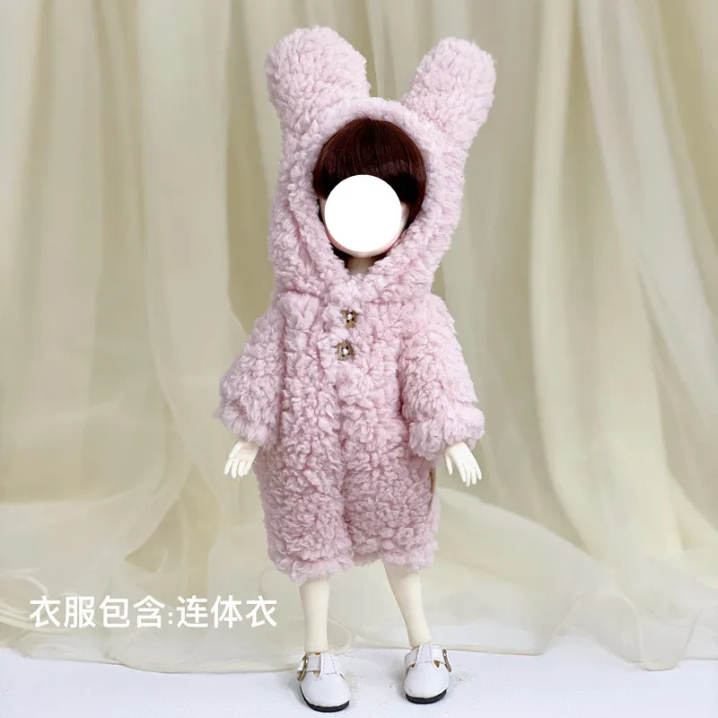 Новое Кукольное платье 30 см принцессы с узором в виде точек BJD6 одежда для полных