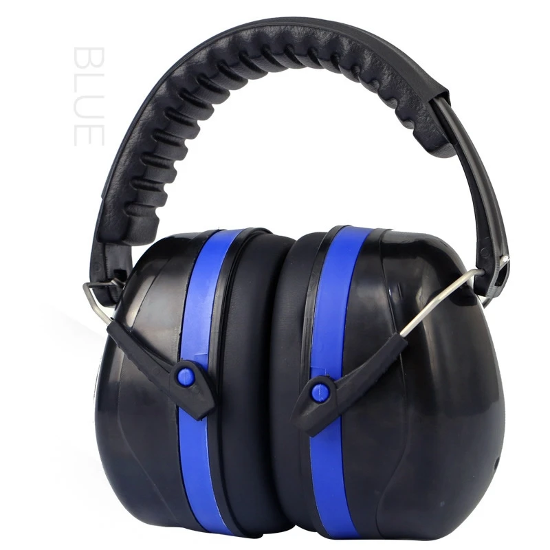 Blue Black Промышленное шумоподавление электронный демпфер защита ушей наушники работа слуха электронный амортизатор для стрельбы - Цвет: Blue Black