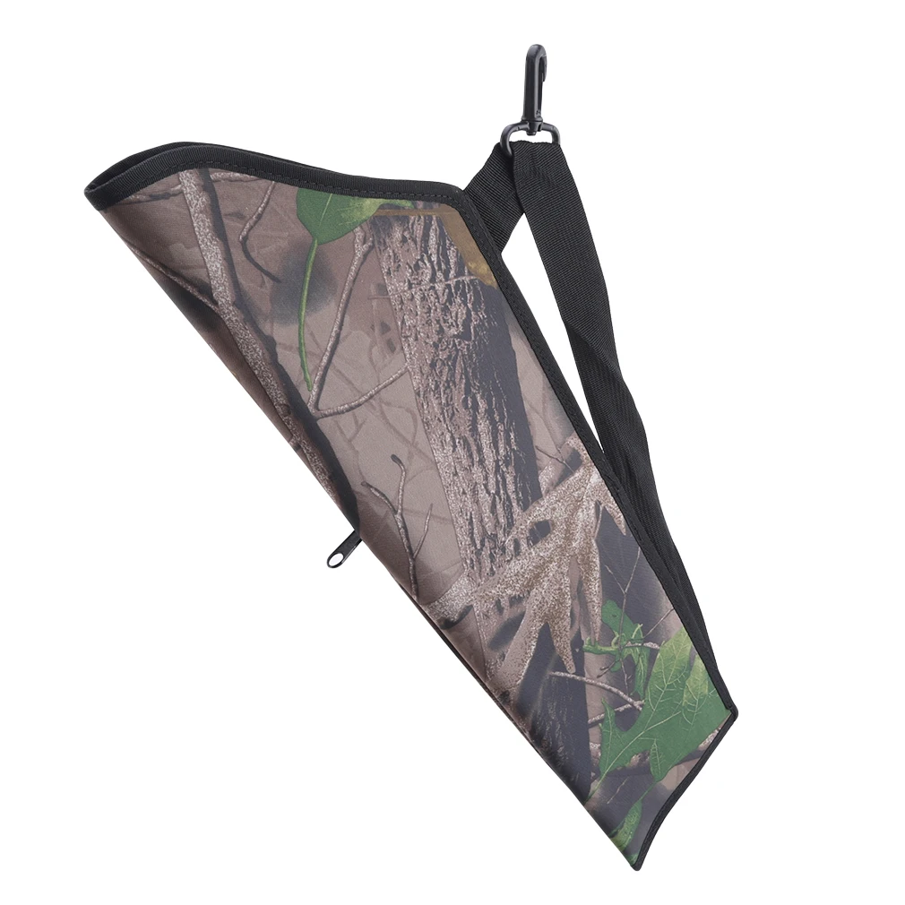 

1Pc Arrow Waist Hanging Pot Bag Bow Quiver Archery Holder With Pocket Arrow Bag