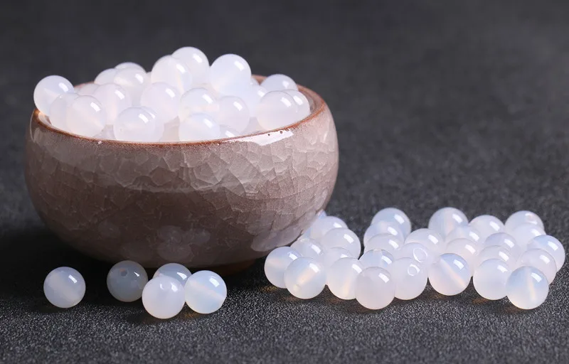 Зеленые серые синие и белые Агатовые Бусины россыпью одиночные полуготовые