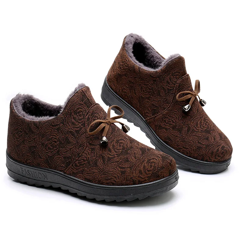 

Women's Boots Waterproof Shoes For Women Chunky Boots Female Winter 2020 Brand Designer Female Shoes Large Size